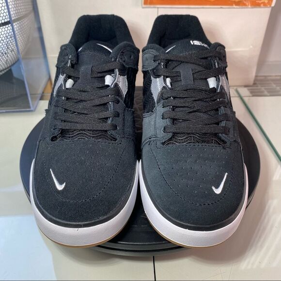 🆕 Nike Ishod Wair SB 'Black White' - Mens 8 - Picture 8 of 12